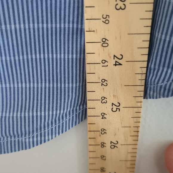 Tommy Bahama Button Down Shirt Mens Medium Clour Block Striped Casual Office - Picture 9 of 11